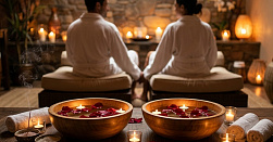 Романтическое свидание в СПА